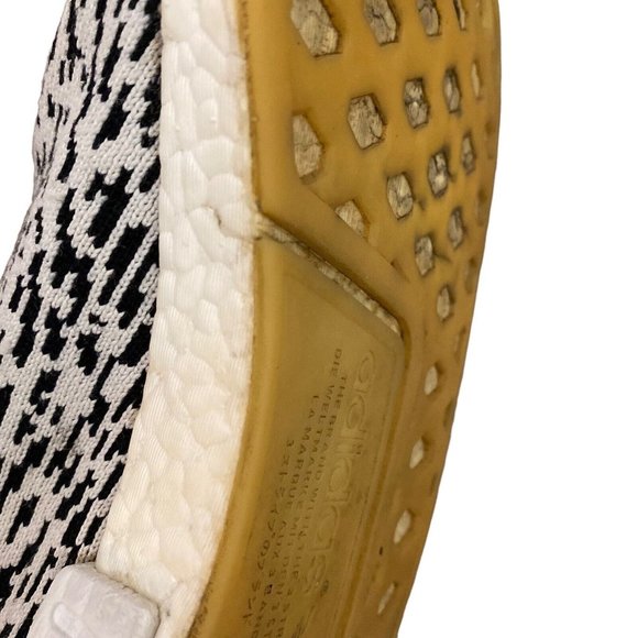 Adidas NMD R1 PK Primeknit Sashiko Zebra Black White Size US 12 Sneakers - Picture 10 of 12